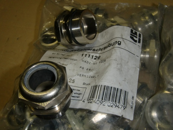 111129 Kabelverschraubung Messing vern. PG29